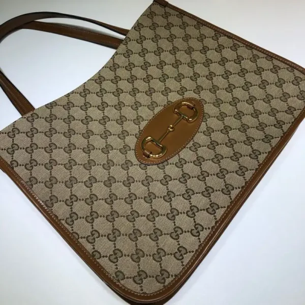 Gucci 1955 Horsebit Tote Bag - Image 3
