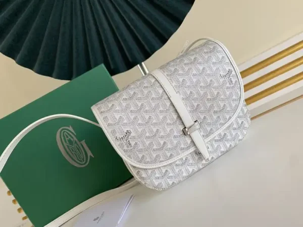 Goyard Belvedere White