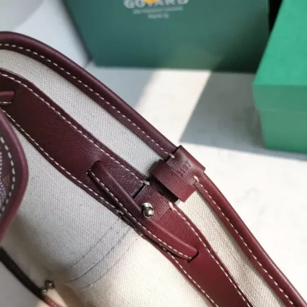 Goyard Pettit Flot  Bucket Bordeaux - Image 6