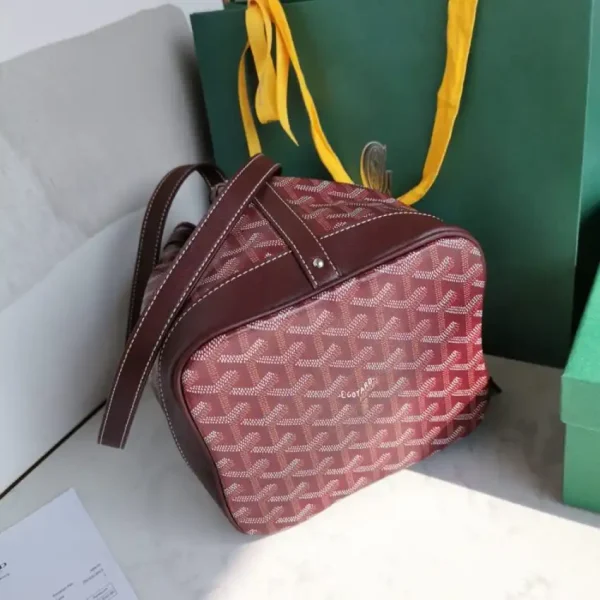 Goyard Pettit Flot  Bucket Bordeaux - Image 7