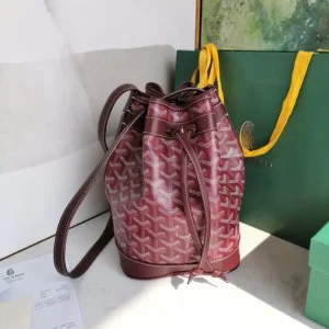 Goyard Pettit Flot  Bucket Bordeaux