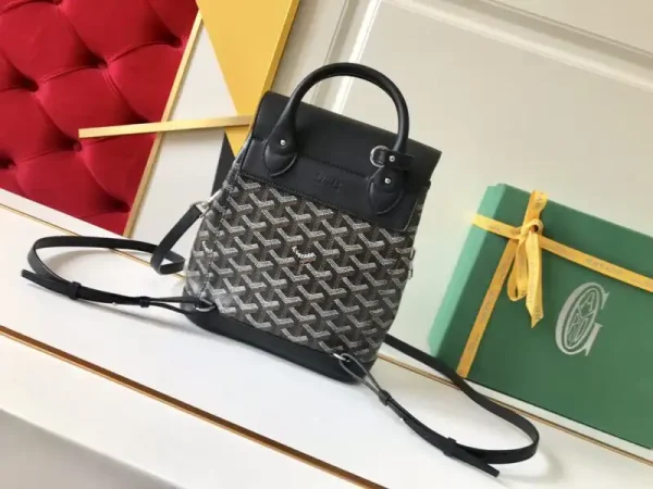 Goyard Alpi Mini Backpack Black - Image 4