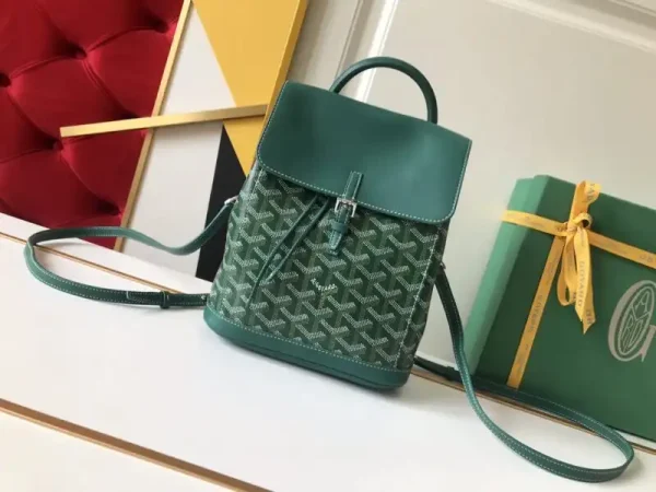 Goyard Alpi Mini Backpack Green