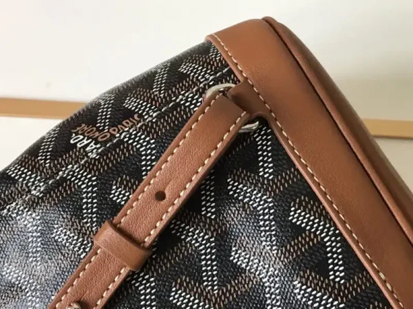 Goyard Alpi Mini Backpack Brown - Image 3