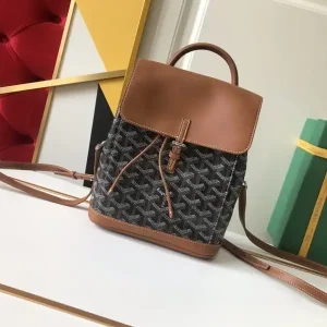 Goyard Alpi Mini Backpack Brown