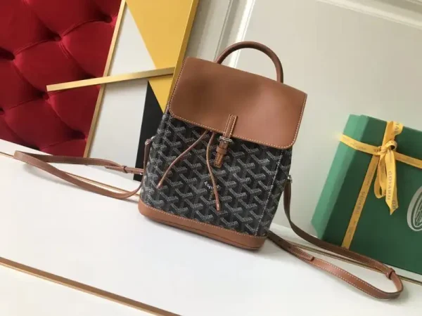 Goyard Alpi Mini Backpack Brown