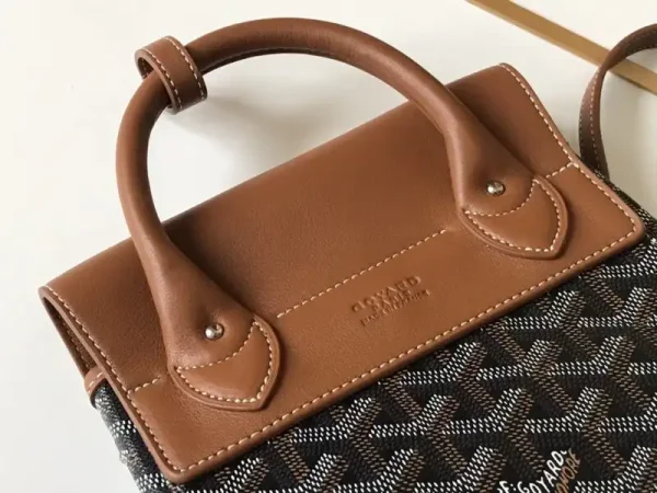 Goyard Alpi Mini Backpack Brown - Image 4