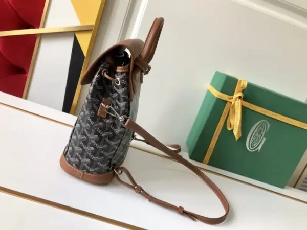 Goyard Alpi Mini Backpack Brown - Image 9