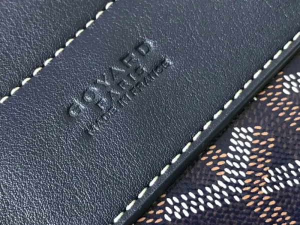 Goyard Alpi Mini Backpack Dark Blue - Image 3