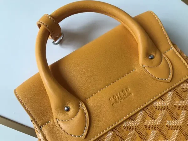 Goyard Alpi Mini Backpack Yellow - Image 2
