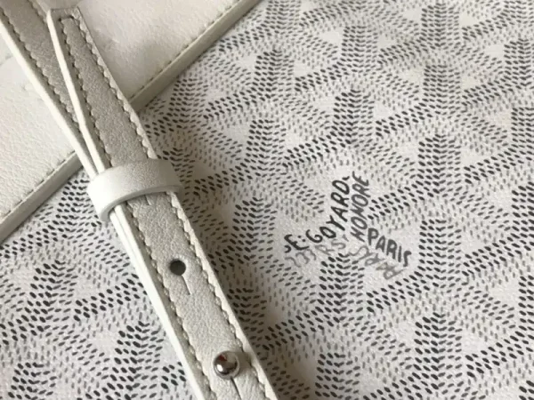 Goyard Alpi Mini Backpack White - Image 7
