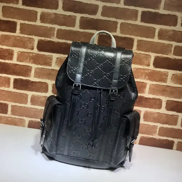 Gucci  Medium Backpack Full Black