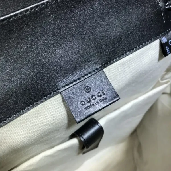 Gucci  Medium Backpack Full Black - Image 4