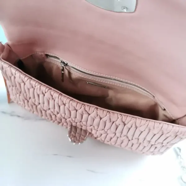 Miu Miu Crystal Handbag Pink - Image 4