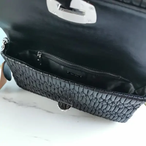 Miu Miu Crystal Handbag Black - Image 4