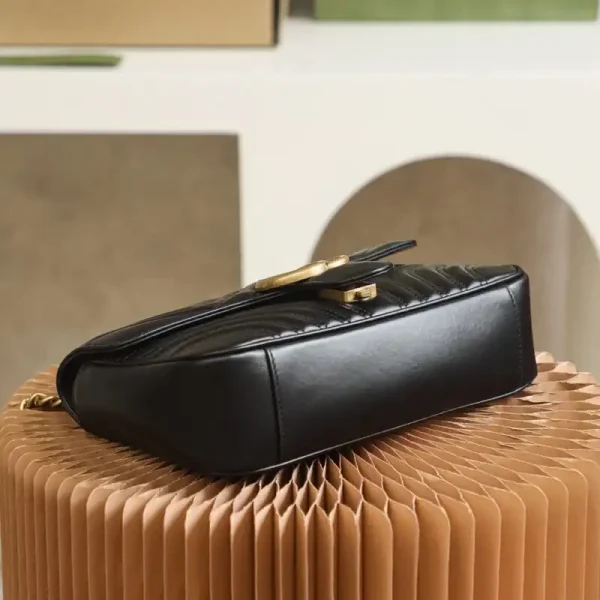 Gucci Marmont  Medium Black - Image 5