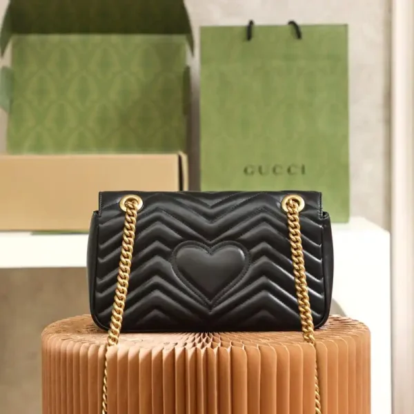 Gucci Marmont  Medium Black - Image 3