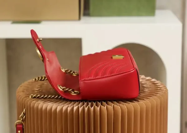 Gucci GG Marmont 1955  Medium Red - Image 6