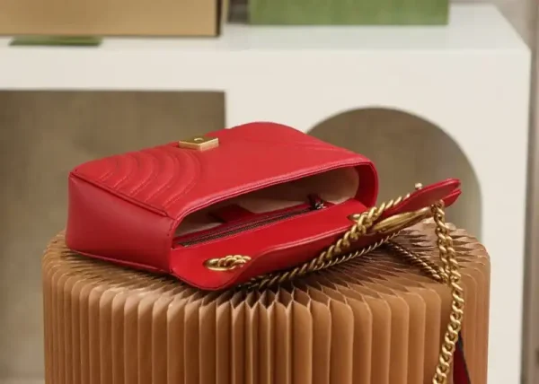 Gucci GG Marmont 1955  Medium Red - Image 2