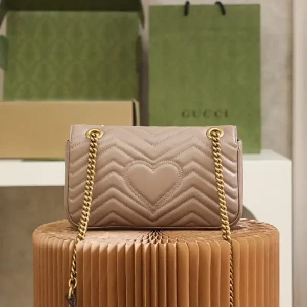 Gucci GG Marmont  Medium Nude - Image 4