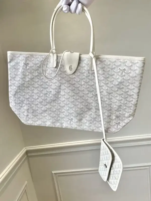 Goyard Saint Louis White