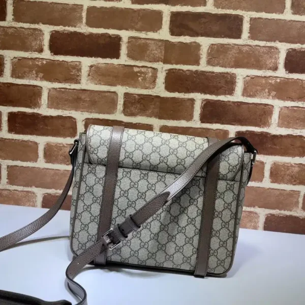 Gucci   GG Supreme Shoulder Bag Beige - Image 2