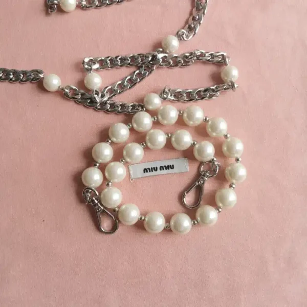 Miu Miu Matelassé Pearl White - Image 9
