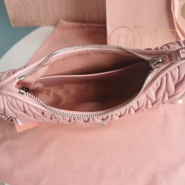 Miu Miu Matelassé Pearl Pink - Image 4