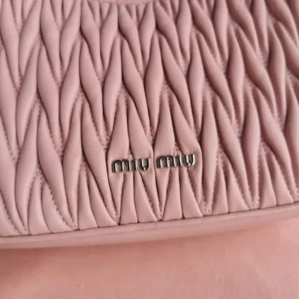 Miu Miu Matelassé Pearl Pink - Image 5