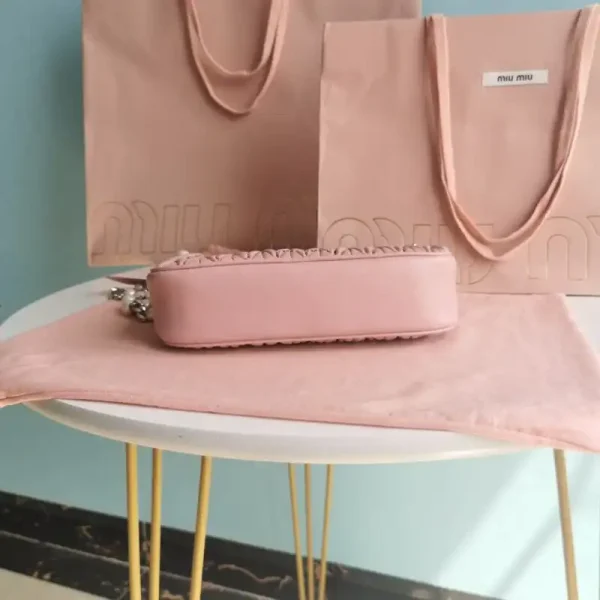 Miu Miu Matelassé Pearl Pink - Image 8