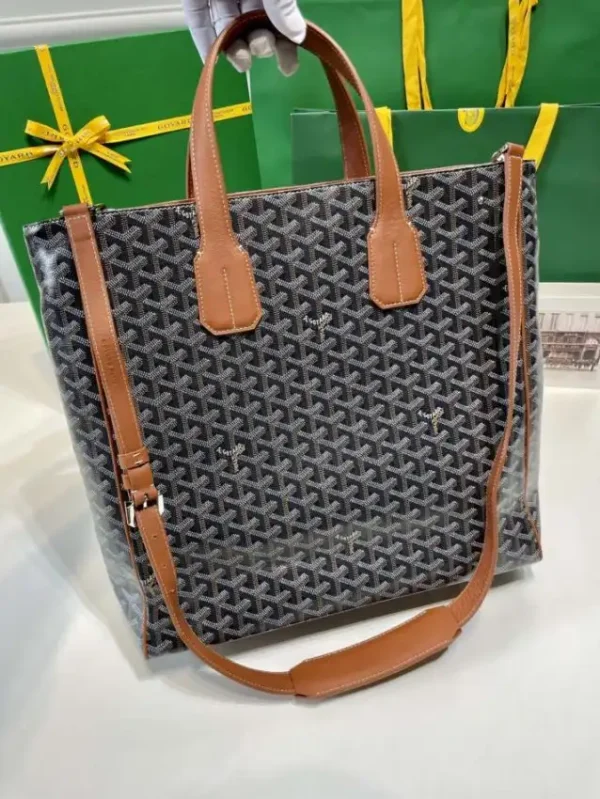 Goyard Voltaire Dark Brown - Image 9