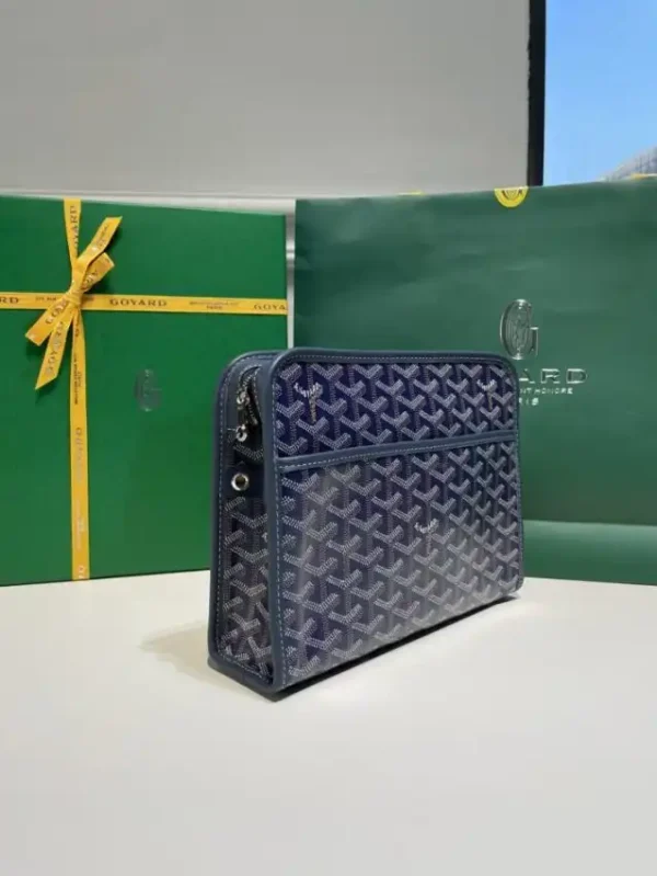 Goyard Jouvence Toiletry Bag Dark Blue - Image 2