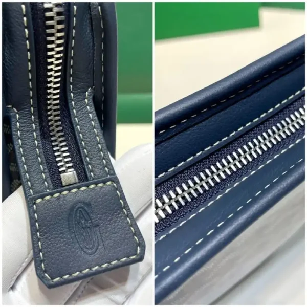 Goyard Jouvence Toiletry Bag Dark Blue - Image 7