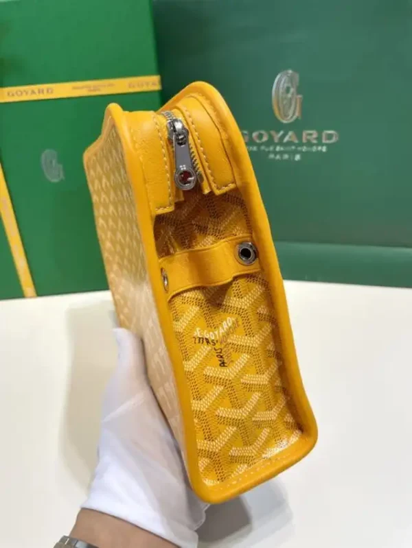 Goyard Jouvence Toiletry Bag Yellow - Image 6