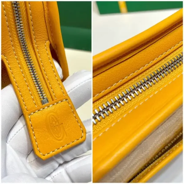 Goyard Jouvence Toiletry Bag Yellow - Image 9