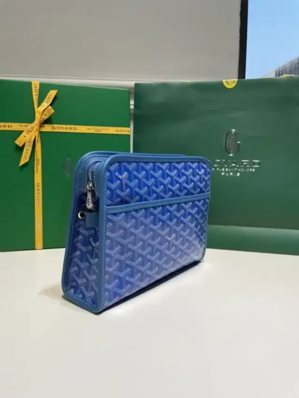 Goyard Jouvence Toiletry Bag Blue - Image 2