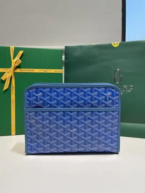 Goyard Jouvence Toiletry Bag Blue
