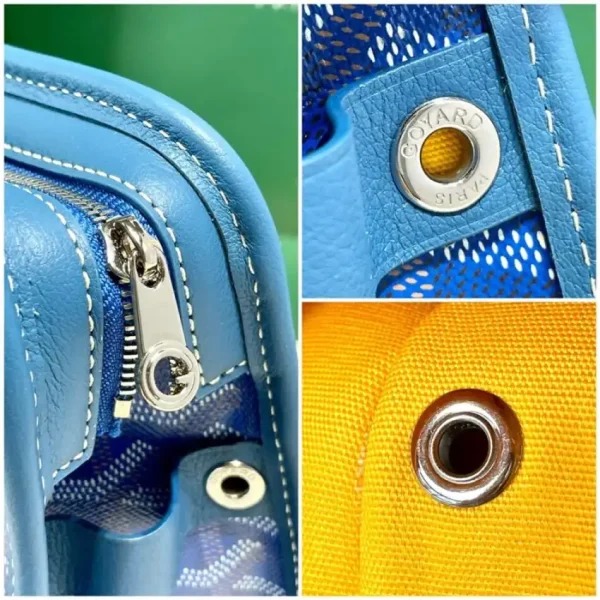 Goyard Jouvence Toiletry Bag Blue - Image 6