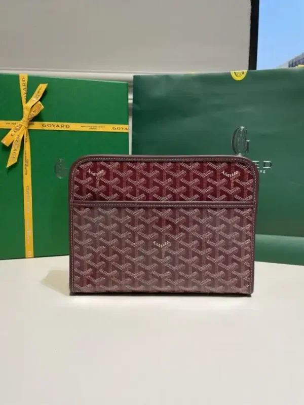Goyard Jouvence Toiletry Bag Bordeaux