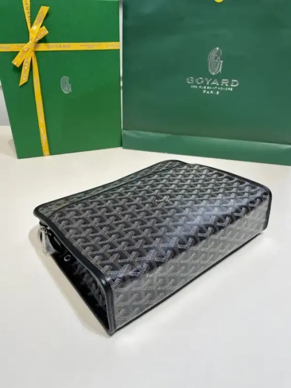 Goyard Jouvence Toiletry Bag Black - Image 7