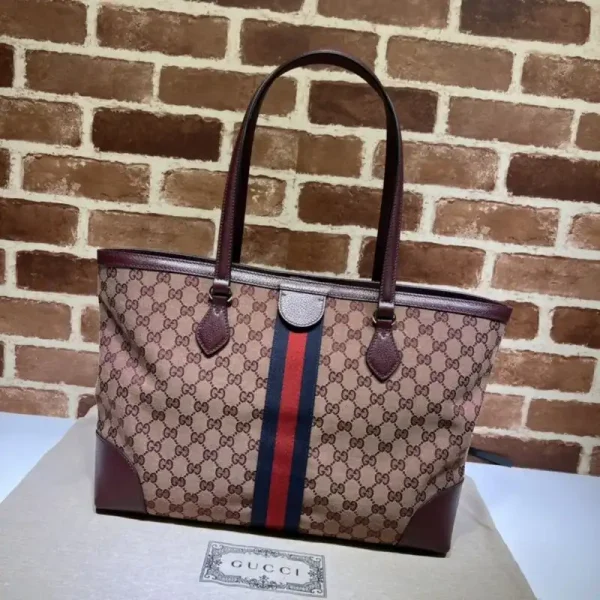 Gucci Ophidia Medium Tote Red - Image 7