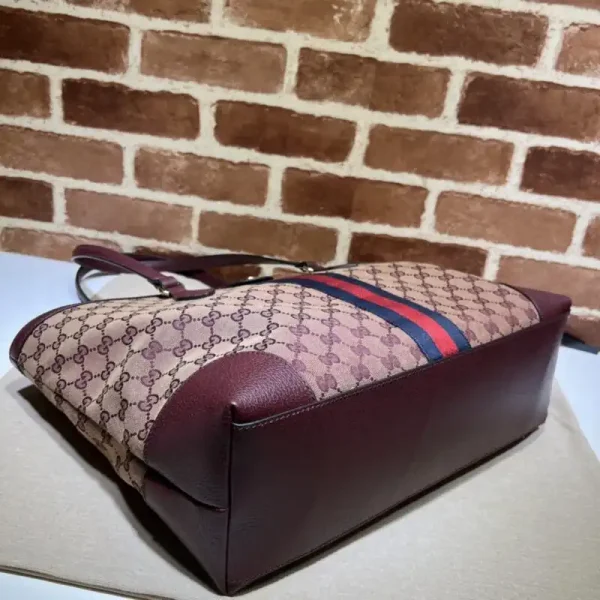 Gucci Ophidia Medium Tote Red - Image 3