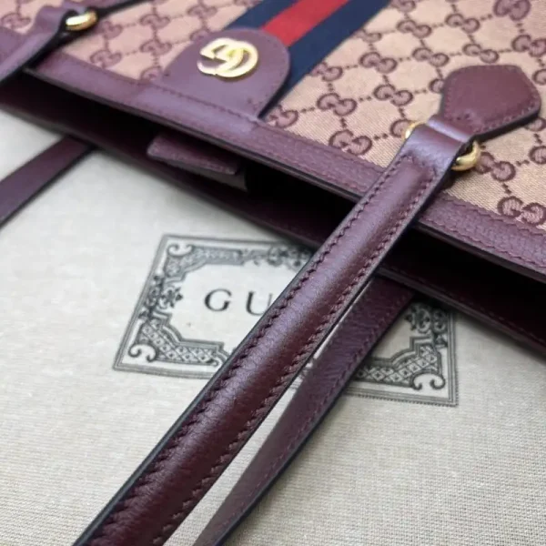 Gucci Ophidia Medium Tote Red - Image 6