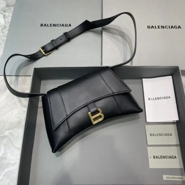 Balenciaga Hourglass Mini Black
