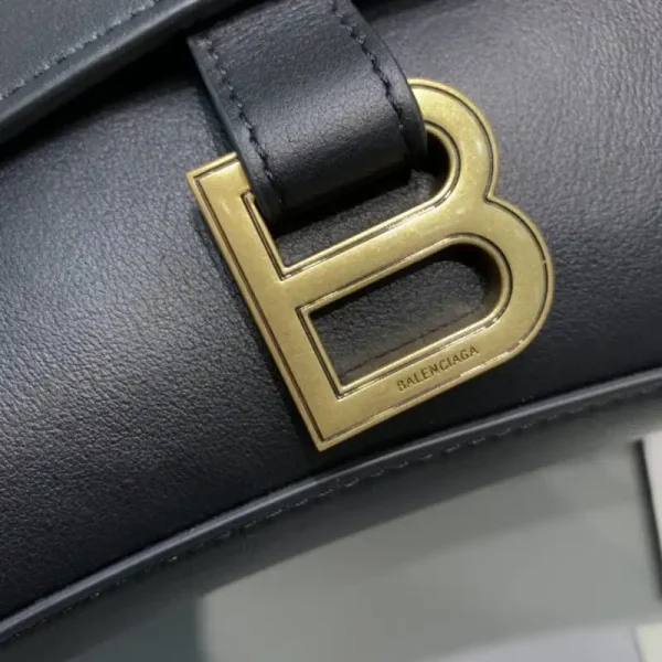 Balenciaga Hourglass Mini Black - Image 7