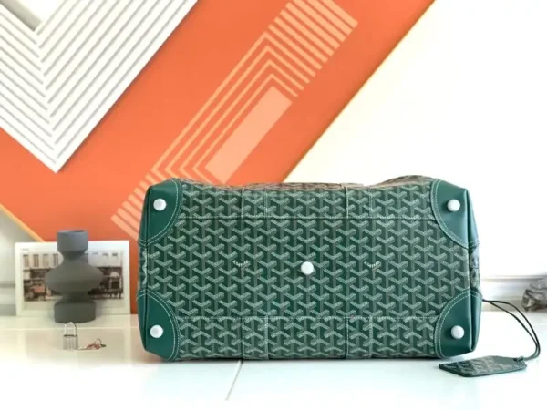 Goyard Bowling 45 Bag Green - Image 4