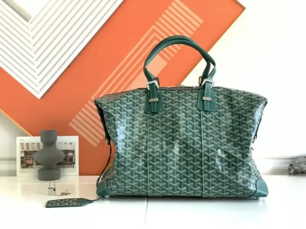 Goyard Bowling 45 Bag Green - Image 6