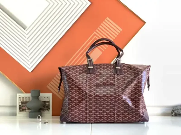Goyard Bowling 45 Bag Bordeaux
