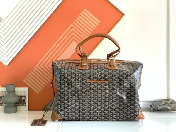 Goyard Bowling 45 Bag Brown
