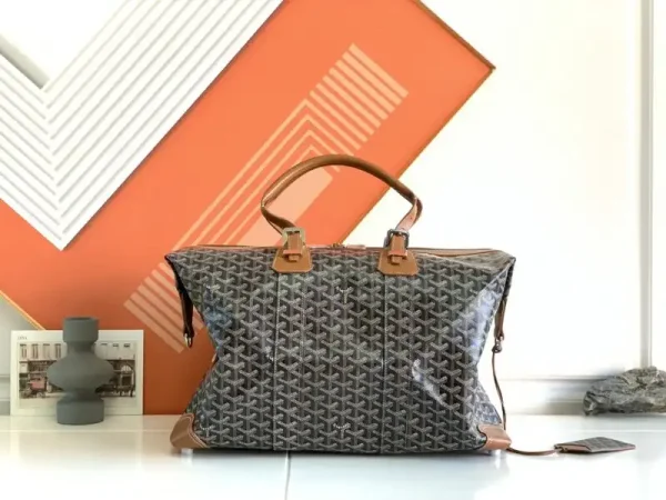 Goyard Bowling 45 Bag Brown - Image 7